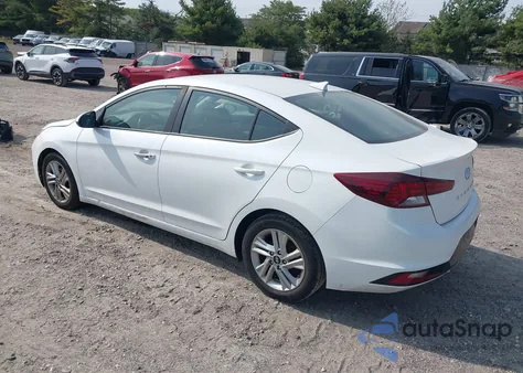 2020 Hyundai Elantra Sel z USA, uszkodzony, nr VIN 5NPD84LF3LH630586